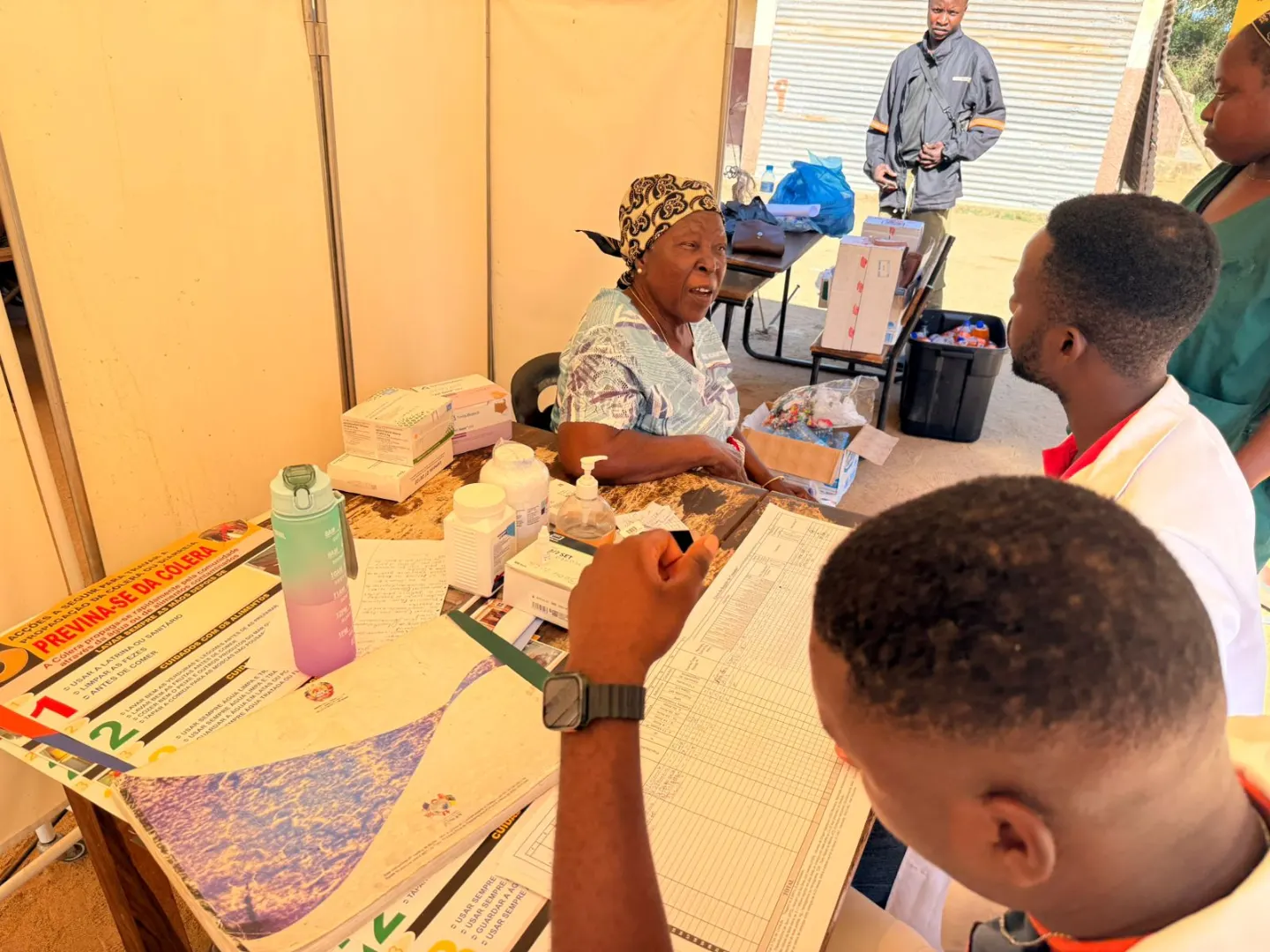 Free health consultation during the PRRE health fair